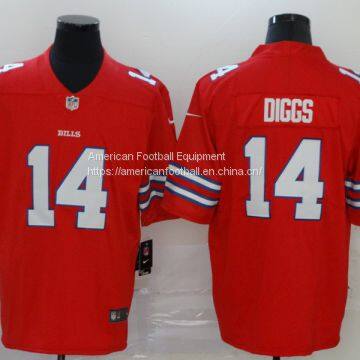 Buffalo Bills #14 Diggs Red Jersey