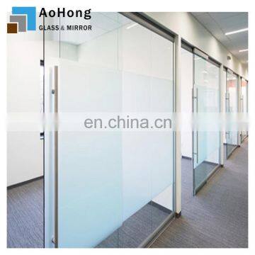 Tempered Glass Single Swing Glass Door