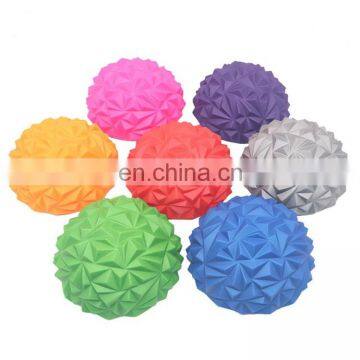 New Style Anti Burst  Pvc Body Foot Point Massage Yoga Half Ball Stepping Stones For Balance Ball Training