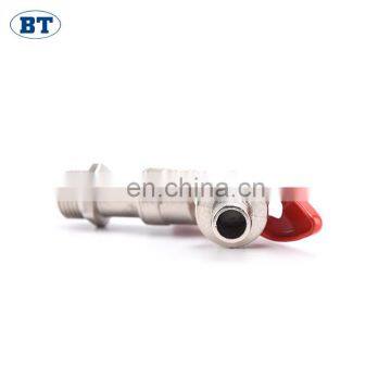 BRZ2012 China Low Price Chrome Plated and Brass Material Aluminum Bibcock Taps With Aluminum Lock photo-3