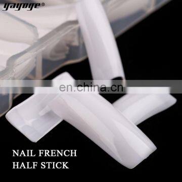 New Product Ideas 2021 Wholesale U Carved Acrylic Full Cover False Nail Tips photo-3