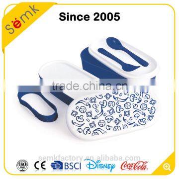 Two Layer Rectangular Lunch Box Food Container Feature Lunch Box Quality Choice photo-2