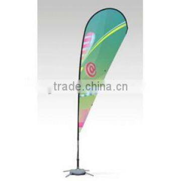 knitting polyester beach flag swooper feather flag flying banner knife banner