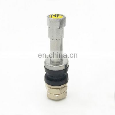 Motorcycle Flush Mounted Metal Tubeless Tire Valve TR48E With Customized Logo Cap