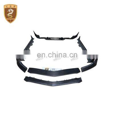 High Quality RZ Style Carbon Fiber Side Skirts Spoiler Front Lip Rear Diffuser Body Kits For Mercedes Bens AMG GT photo-2