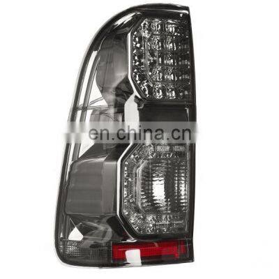 4x4 Hilux Vigo 2004-2015 Pair Car LED Tail Brake Light Lamp Smoke Black