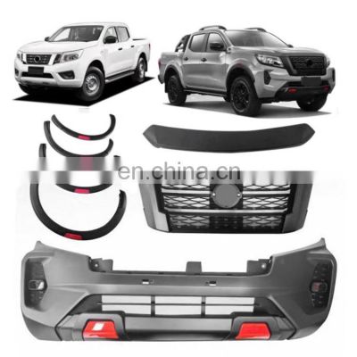 New Arrival 4x4  Auto Car Accessories Body Kits  for Nissan Navara NP 300 2016 upgraded to 2021