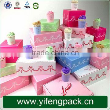 Custom made corrugated paper display for food