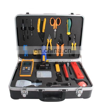 MT-8429 FTTH FTTX Tool Box crimp tool RJ45 hand network tools kit for maintenacnce network set lan cable tester