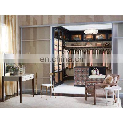 Modern furniture cabinets clothes closet in wardrobe