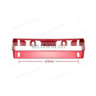 Cars Adjustable License Plate Tag Holder Aluminum Number Plate Frame