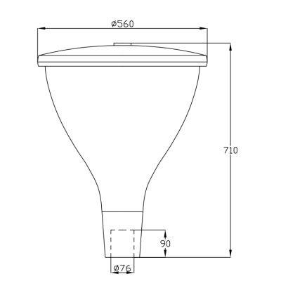 Garden Lights For Residential DLG-LED-021 photo-2
