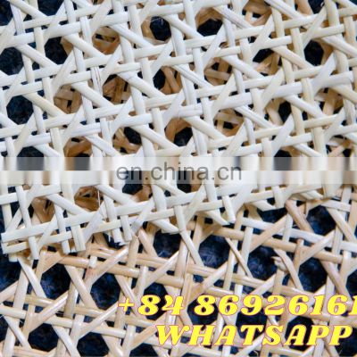 Good Price Plastic Open Structure Rattan Cane Webbing Roll Top Rank Factory For Indoor Furniture From Vietnam Distributor