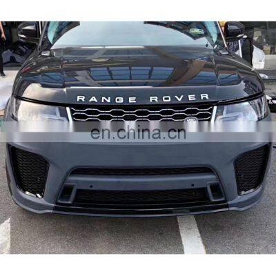 SVR auto performance body kit for range rover sport L494 2014-2017 year upgrade to 2020 SVR model with headlights bumpers fender