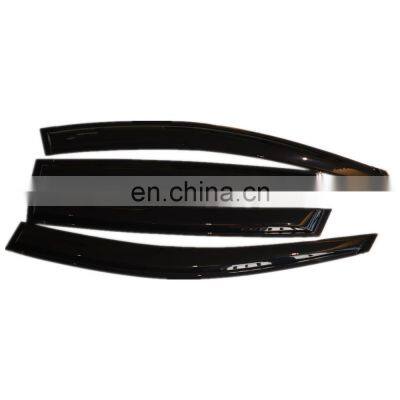 Black Tinted Window Visor Compatible With Dodge Journey 2008-2017