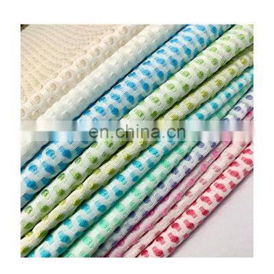 guangzhou textile fabric sourcing microfibre polyester minky dot fabric