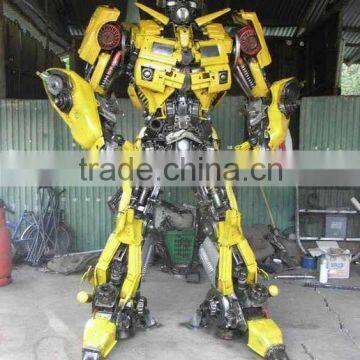 Modern Style Large Metal Abstract Sculpture , Art Sculptures for Outdoor Decoration 6 Meters High Bumblebee photo-5