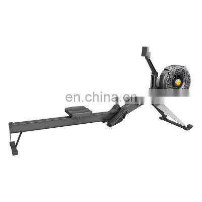 Commercial Fitness Rowing Machine Air And Magnetic Indoor Rower for Gym Club Bodybuilding MND-D20 Magnetic Air Rower