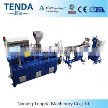 TSH-20 CE PVC/PP/PE Recycled Plastic Granules Co-rotating Twin Screw Extruder