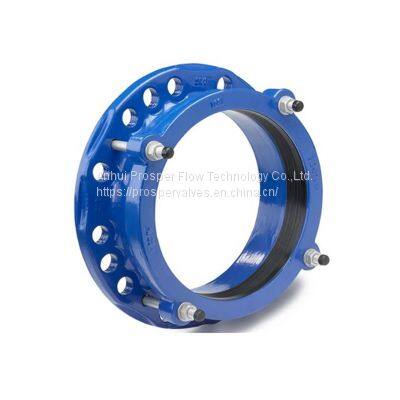 Ductile Iron Pipe Fittings Adaptors Flange Joint Universal Restraint Flange Adaptor Coupling