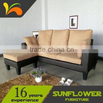 2016 newest design fashionable latest corner sofa design