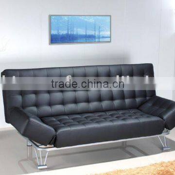 Modern Pu Futon Sofa Sleeper Bed