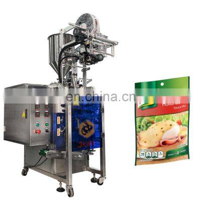 JKMF High Speed Knorr Sauce Packets Sachet Packaging Machine Automatic Filling Sauce Packing Machine