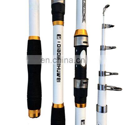 2.1M -3.6M Carp Fishing Rod feeder Hard FRP Carbon Fiber Telescopic Fishing Rod fishing pole