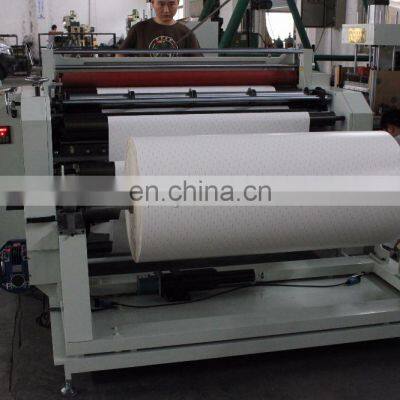 PP PE Non Woven Fabric Roll to Sheet Cutting Machine With Slitting Function photo-3