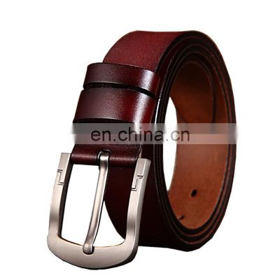 Genuine PU cow split leather belt for men customized  wholesale premium quality OEM ODM