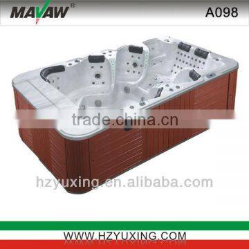 backyard hot spa tub A098