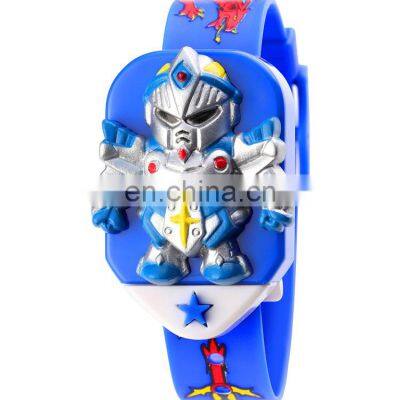 1751 super men tiga doll hand band children watch kids digital rainbow watch wholesale company