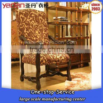 Living Room High Chair Wooden Rest Chair Simple Carving, Meeting Chair Quality Choice photo-2