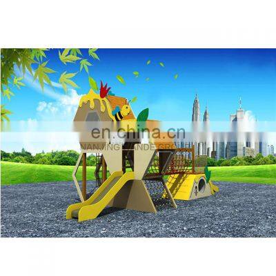 Children Playhouse Toy Outdoor Playground Slides 10-35 Children 1 Set 3D Installation Instructions Customized 3-12 Ages WD-DZ003