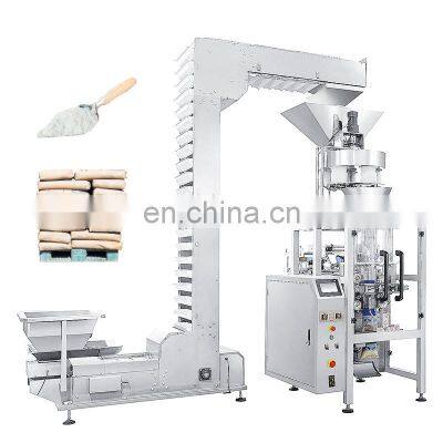 Auto Weigh Scale Multilane Back Seal Small Vertical Granular 5 Lane Granule Quantitative Package Cement Pack Machine