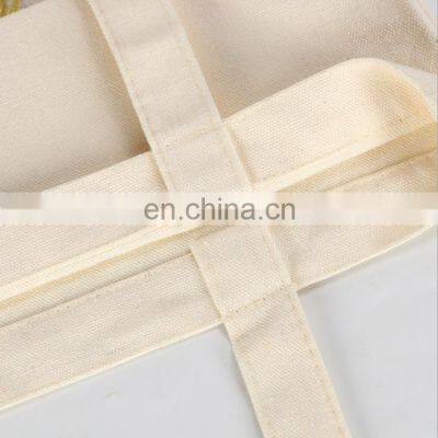 Cheap Custom Logo Print Small Large Black White Eco Friendly Canvas Shopping Bags Reusable Beach Natural Cotton Canvas Tote Bag photo-3