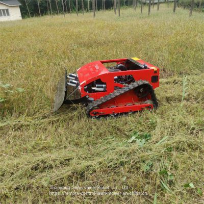 track mower, China remote control brush mower price, remote control brush cutter for sale