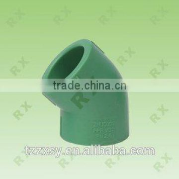 ppr 45 degree concrete pipe elbow