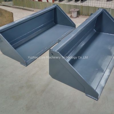 Made in China skid steer buckets skid loader standard buckets