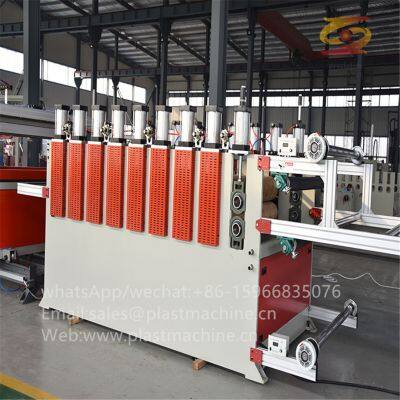 Wpc building template machine pvc wood plastic crust foam board machinery