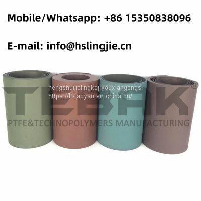 China Lead Manufacture Turcite PTFE Turcite B Sheet Turcite Slideway With Glue