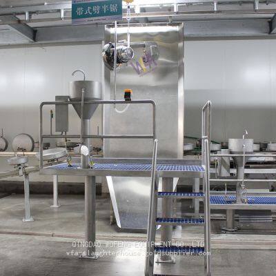 Complete Pork Slaughterhouse Line Half Carcass Band Splitting Saw for Butcher Equipment photo-4