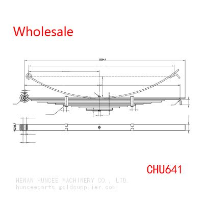 CHU641 Freightliner Leaf Springs Wholesale