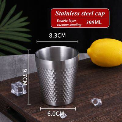 Stainless Steel Cup Double-layer Vacuum Frosted Insulation Cup photo-5