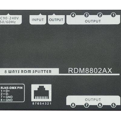 8way RDM signal distributor