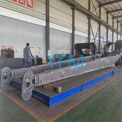 High-Strength Rigid Jib Deck Crane, Designed for Heavy Cargo Handling, Easy to Operate, Safe and Reliable