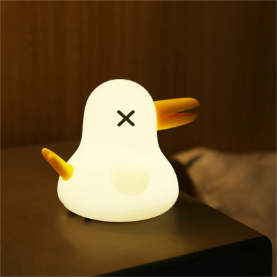 New Kiwi Bird Night Light Children Cartoon Lamp Creative Gift Bedroom Bedside Eye Protection Silicone Night Light For Kids photo-4