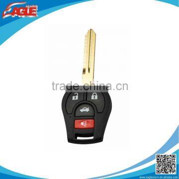 4 -button with Flip Key Metal Car Alarm/Keyless Entry Remote Control/Transmitter