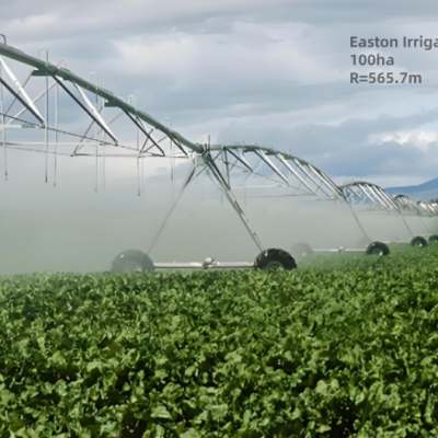 Smart Center Pivot Irrigation Equipment for 100 Hectares Large Fields