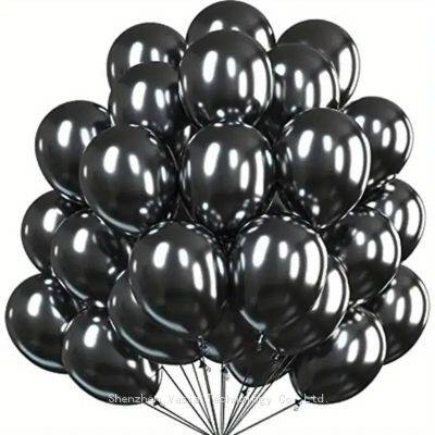 Bulk Order Mixed-Size Metallic Balloons - 5/10/12/18 Inch Latex Balloons, Event Planner Garland Balloons